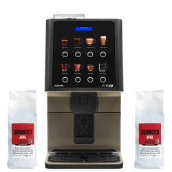 Coffetek Vitro S1 fresh bean to cup automatic coffee machine - Plumbed
