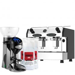 Fracino Bambino 2 Group Commercial Espresso Coffee Machine Cafe / Restaurant Bundle