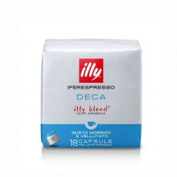 Illy Decaffeinato Espresso Iperespresso Capsules 1x18