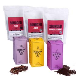 SOURCED The Ground Coffee & Loose Leaf Gift Set