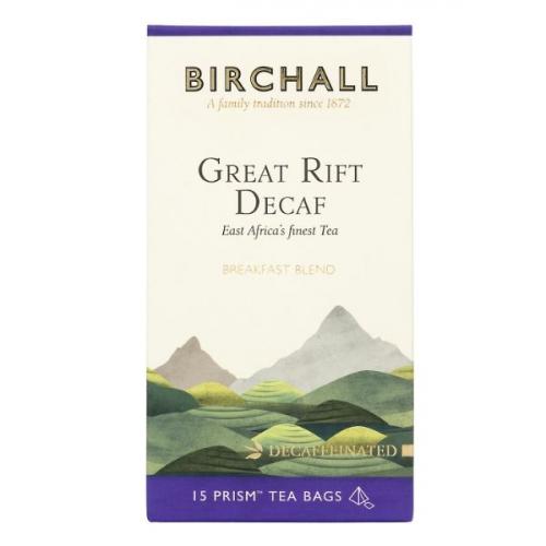 Birchall Great Rift Decaf Prism Tea Bags 6X15 Packs