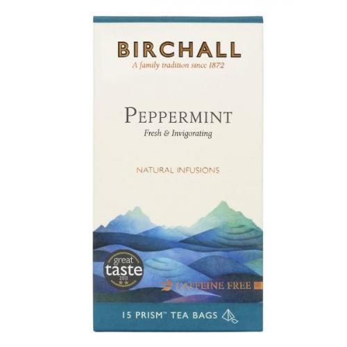 Birchall Peppermint 90 Prism Tea Bags 6X15 Packs