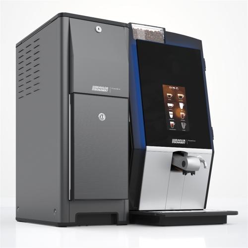 Bravilor® Esprecious 21 fresh bean to cup automatic coffee machine including fresh milk fridge
