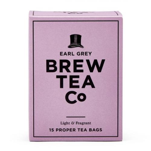 Brew Tea Co. Earl Grey Proper Tea Bags 1x15