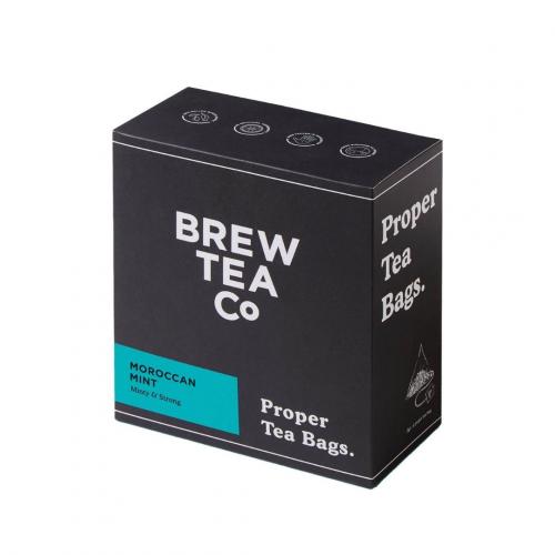 Brew Tea Co. Moroccan Mint Proper Tea Bags 1x100