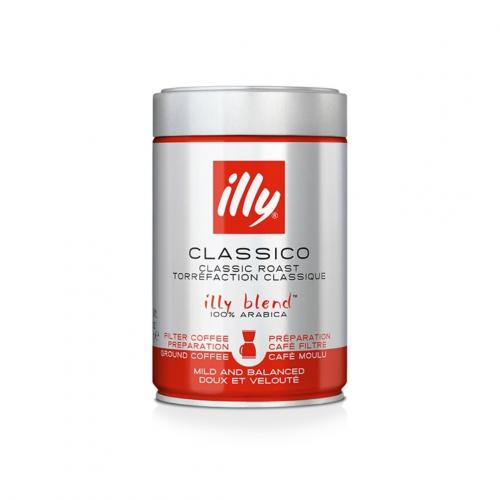 Illy CLASSICO Roast Filter Coffee 250g