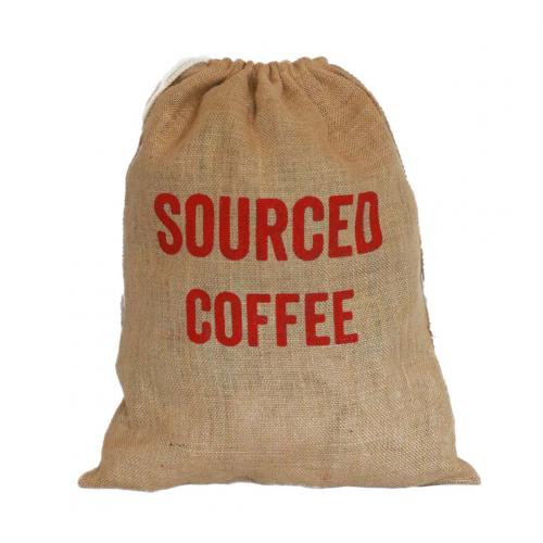 Sourced Hessian Coffee Gift Bag