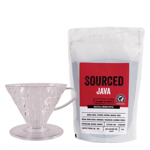 Sourced Rainforest Alliance Java and V60 Starter Kit